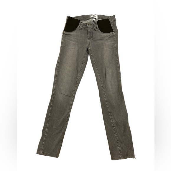 PAIGE Denim - Paige Denim Maternity Jeans Skinny Gray